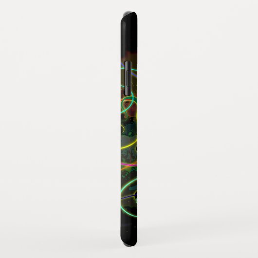 Oktopus Psychedelische Lumineszenz Case-Mate iPhone Hülle (Hinten/Rechts)