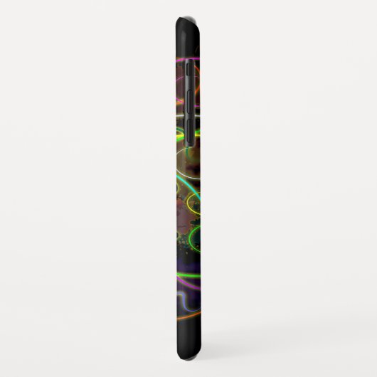 Oktopus Psychedelische Lumineszenz Case-Mate iPhone Hülle (Hinten/Links)