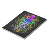 Oktopus Psychedelische Lumineszenz Notizblock (Rotiert)