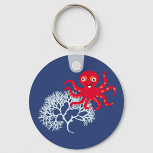 Oktopus Schlüsselanhänger