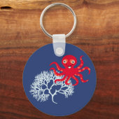 Oktopus Schlüsselanhänger (Vorderseite)
