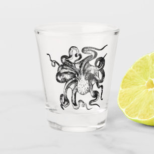 Oktopus Schnapsglas