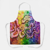 Oktopus Schürze (Vorderseite)