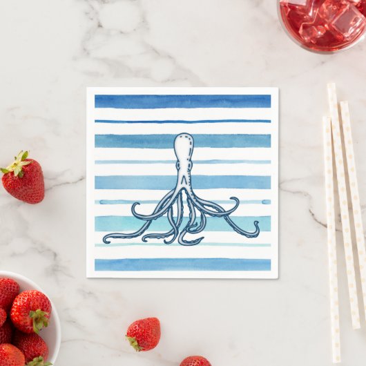 Oktopus Serviette (Beispiel)