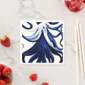 Oktopus Serviette (Beispiel)