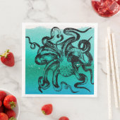 Oktopus Serviette (Beispiel)
