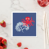 Oktopus Serviette (Beispiel)