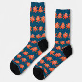 Oktopus Socken (Linkes Detail)