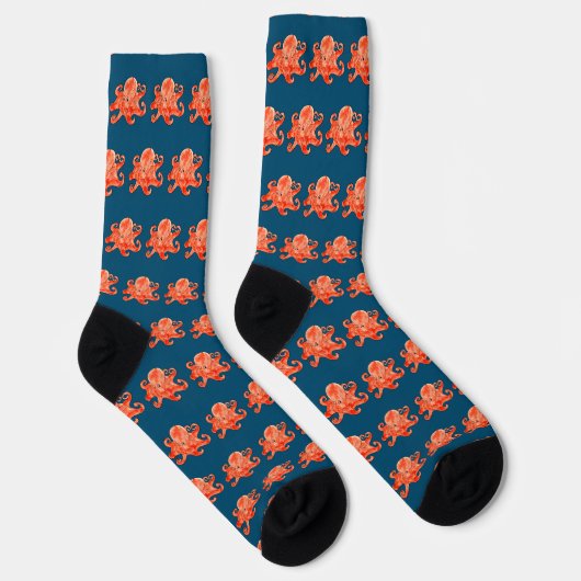 Oktopus Socken (Rechts)