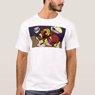 Oktopus Sommerfreuden T-Shirt