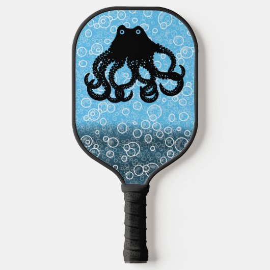 Oktopus steigt im Seepickleball-Paddel Pickleball Schläger (Vorderseite)