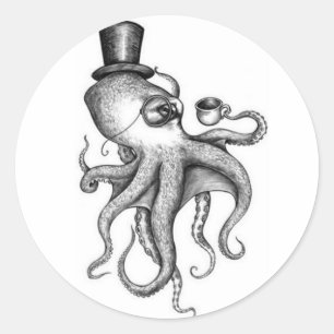 Oktopus Stickers