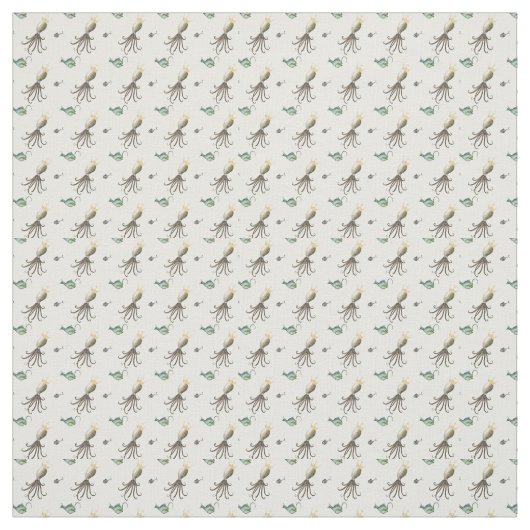 Oktopus Stoff (Muster)