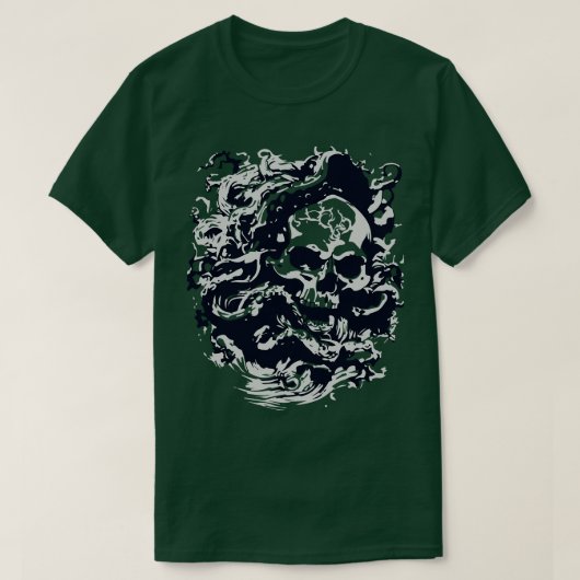 Oktopus T-Shirt (Design vorne)