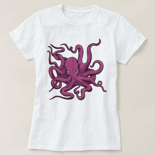 Oktopus T-Shirt (Design vorne)