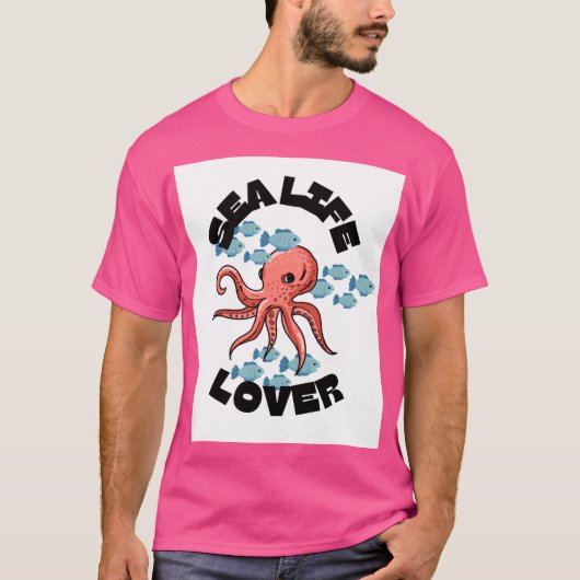 Oktopus T-Shirt (Vorderseite)