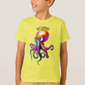 Oktopus T-Shirt (Vorderseite)