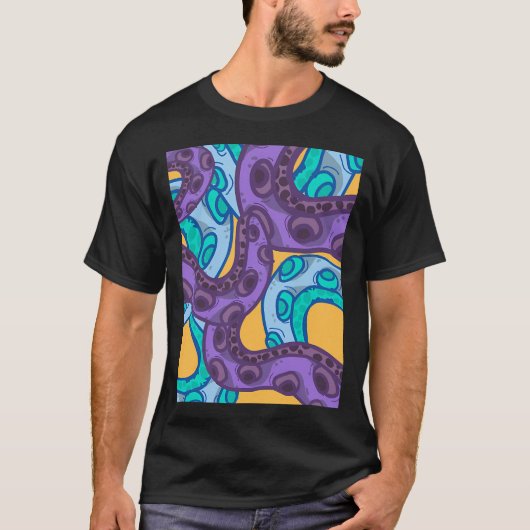 Oktopus T-Shirt (Vorderseite)