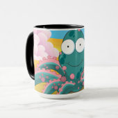 Oktopus Tasse (Vorderseite Links)