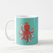 Oktopus-Tasse Kaffeetasse (Links)