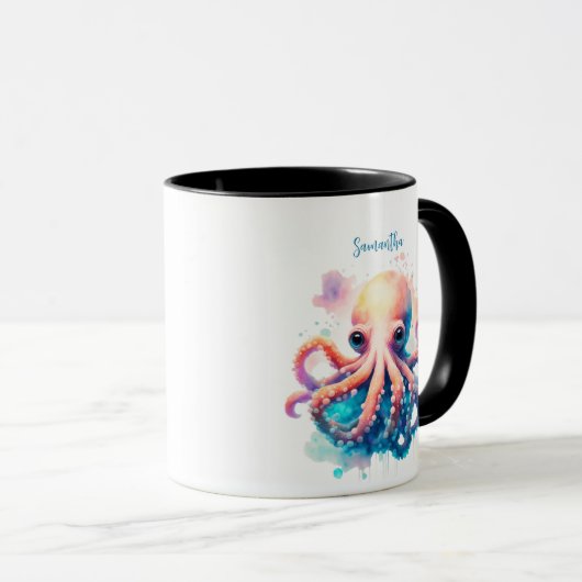 Oktopus-Tasse Tasse (VorderseiteRechts)