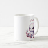 Oktopus-Tassen Kaffeetasse (VorderseiteRechts)