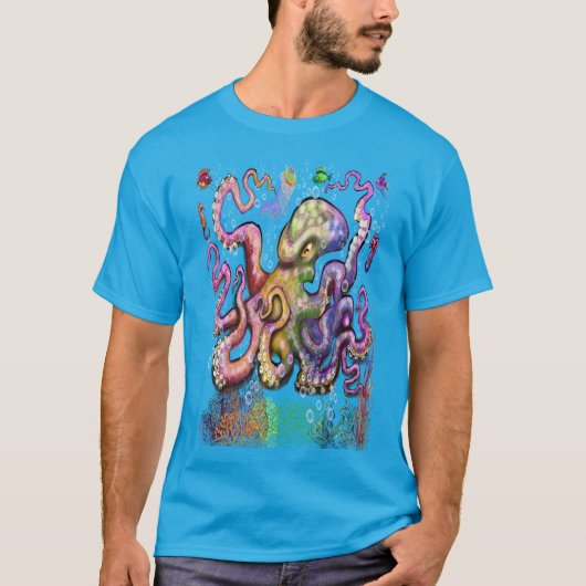 Oktopus Tentacles T-Shirt (Vorderseite)