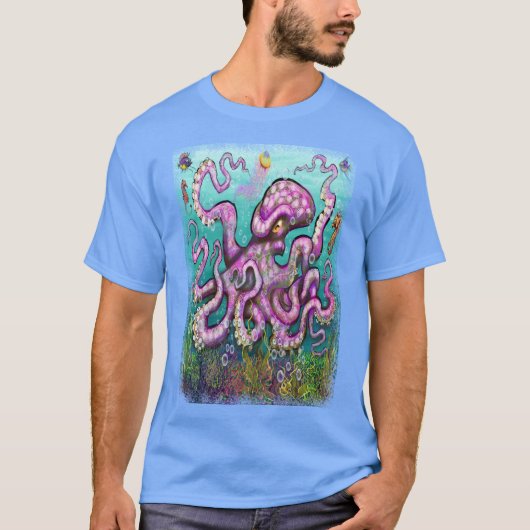 Oktopus Tentacles T-Shirt (Vorderseite)