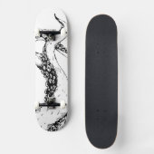 Oktopus Tentakel Skateboard (Vorderseite)
