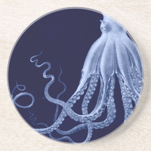 Oktopus Tentakel Triptychon Untersetzer (Vorne)