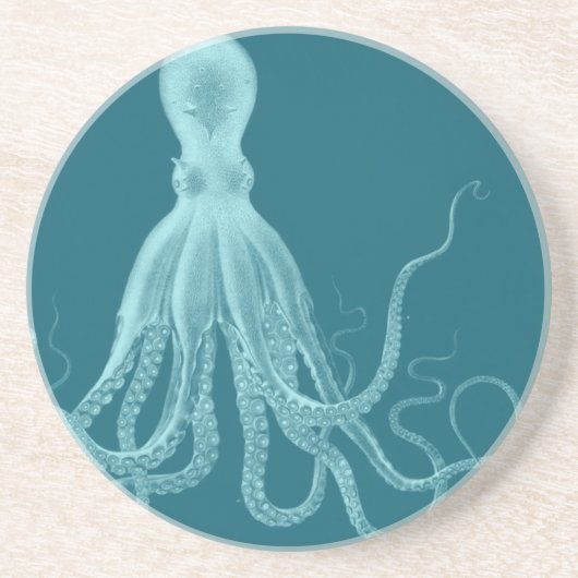 Oktopus Tentakel Triptychon Untersetzer (Vorne)