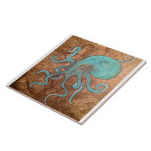 Oktopus Tile-Backsplantat Fliese (Seite)