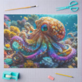 Oktopus-Tissue Seidenpapier (Basteln)