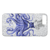 Oktopus über Stadt Case-Mate iPhone Hülle (Rückseite (Horizontal))