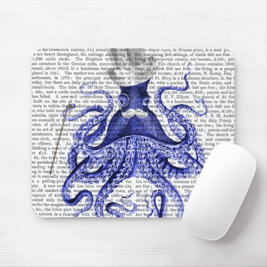 Oktopus über Stadt Mousepad (Mit Mouse)
