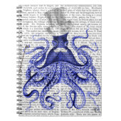 Oktopus über Stadt Notizblock (Vorderseite)