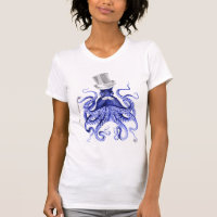 Oktopus über Stadt