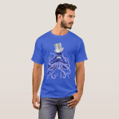 Oktopus über Stadt T-Shirt (Vorne ganz)