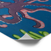Oktopus und Freunde Poster (Ecke)
