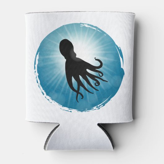 Oktopus Unterwasser Dosenkühler (Vorderseite)