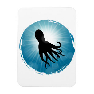 Oktopus Unterwasser Magnet