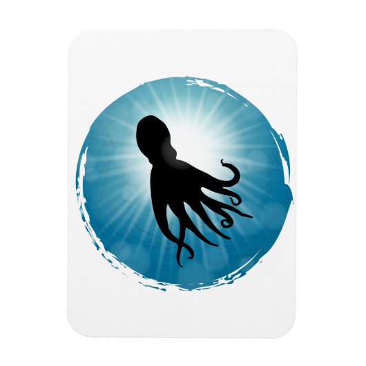 Oktopus Unterwasser Magnet (Vertikal)