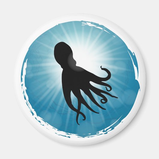 Oktopus Unterwasser Magnet (Vorne)
