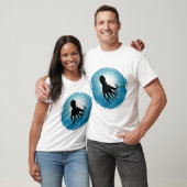 Oktopus Unterwasser T-Shirt (Unisex)