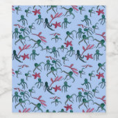 Oktopus Weinetikett (Einzelnes Label)