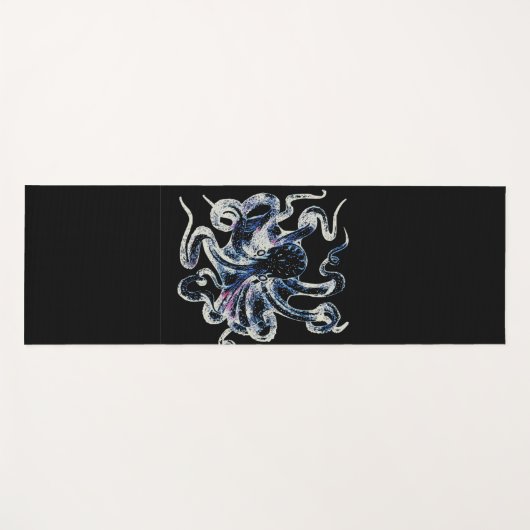 Oktopus Yogamatte (Vorderseite (Horizontal))