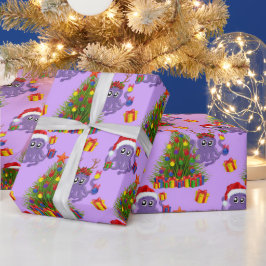 Oktopusalgen Geschenkpapier