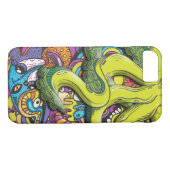 Oktopusangriff Case-Mate iPhone Hülle (Rückseite (Horizontal))