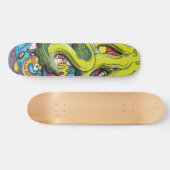 Oktopusangriff Skateboard (Horizontal)