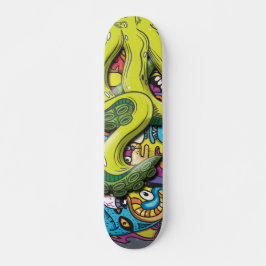 Oktopusangriff Skateboard